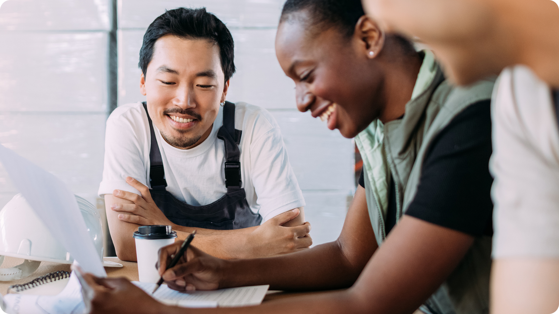 Smiling restaurant owner enjoying a successful day, showcasing hospitality business mentoring and restaurant growth